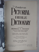 Zondervan Pictorial Bible Dictionary, Merril C. Tenney Hardcover 1966 - £12.09 GBP