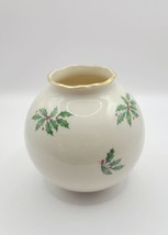 Lenox Holiday China 4.5&quot; Globe  Vase, Excellent Condition - $17.82