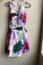 Rachel Rachel Roy Womems Tye dye formal Dress skater Mini sz 0 - £27.54 GBP