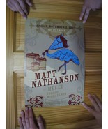 Matt Nathanson With Melee Poster Fillmore Record Playing Bird November 2... - $67.73