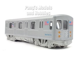 7 Inch New York City Subway Train 1/128 Scale Diecast Model - $16.82