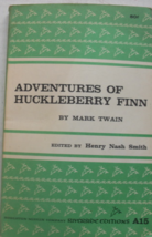 .  Adventures of Huckleberry Finn: written by Mark Twain, edited by Henry Nash S - £27.73 GBP