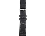 Morellato Ginepro Calfgrain Vegan Leather Watch Strap - Black - 18mm - C... - £19.83 GBP