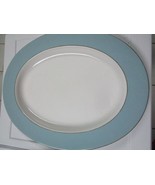 SPODE TURQUOISE 15 X 12 SERVING OVAL TRAY ^^ - $128.63 CAD