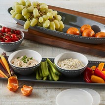 Pandex 5-piece Beaded Melamine Serveware Set - $46.99