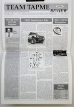 1993	Ford ATEO Team TAMPE Review News Bulletin  December 1993	4465 - £2.72 GBP