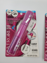2X Covergirl Bombshell Curvaceous Waterproof Mascara #800 Very Black - $14.99