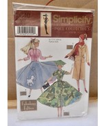 Simplicity Doll Sewing Pattern Fabulous Fifties 9840 Fashion11 1/2”Uncut... - $15.76 CAD