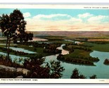 Pike&#39;s Peak Near McGregor Iowa IA WB Postcard Y4 - £3.07 GBP