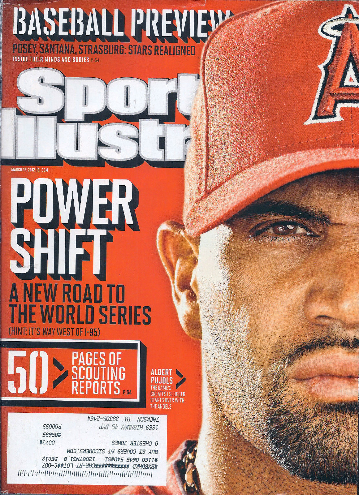 Sports Illustrated Magazine March 26, 2012 Baseball Preview - $2.50