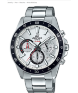 Casio Men&#39;s Edifice Quartz Stainless Steel Chronograph Watch EFV-570D-7A... - €129,37 EUR