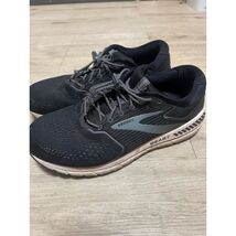Brooks Beast 20 Mens Running Shoes Black White Size 12 2E - $40.71