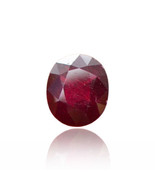 Ruby Gemstone Oval Cut Red Color 8.28 Carat Natural Treated Loose IGL Ce... - £1,023.15 GBP