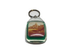 Vintage Canadian City Souvenir Keychain Parliament Buildings Victoria Porte-Clés - £6.56 GBP