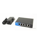 Linksys SE3005 5 Port Gigabit Ethernet Switch - Black/Blue  - $238.99 MXN