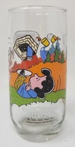 1980&#39;s Camp Snoopy Collection McDonald’s Drinking Glass Linus “No Picnic... - $12.99