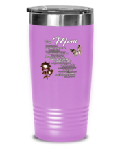 Son To Mom Tumbler Everything I Am You Helped Me To Be LtPurple-T-20oz - £22.87 GBP