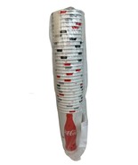 Coca-Cola Coke Zero 21 oz Restaurant Paper Cold Cups Lot of 32 Georgia P... - $357.88 MXN