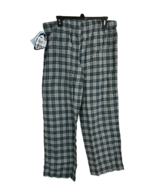 Concept Sport Donna Miami Heat Flanella Plaid Pigiama Pantaloni, Verde, M - $19.79