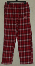 Nwt Mens Nhl Detroit Redwings Red Plaid Flannel Pajama Lounge Pants Size Xl - £22.38 GBP