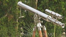 NauticalMart Griffith Astro Telescope 65&quot; Nautical Nickel Telescope - £133.52 GBP