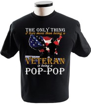 Pop Pop Veteran I Love More Than Being A Veteran Pop Pop Flag Pop Pop American F - £13.58 GBP+