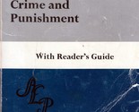 Crime and Punishment by Fyodor Dostoyevsky / 1970 Amsco Literature Series  - $2.27