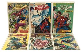 Marvel Comic books Web of spider-man #111-116 368963 - £14.32 GBP