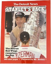 2002 Detroit News Stanley&#39;s Back Red Wings Recapture the Cup Commemorative - £11.77 GBP