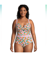Draper James Lands End Draper  Tummy Control Wrap One Piece Swimsuit, 16... - $101.03 CAD