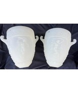 Pair of Two 2 Antique Old Art Nouveau Pendant Chandelier Lady Woman Lamp... - $11,668.37 MXN