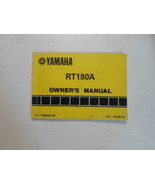 Manuale Del Proprietario E Dell&#39;Operatore Yamaha RT180A 1989 FABBRICA OEM - $98.18 CAD
