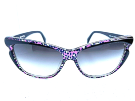 New Just Cavalli Purple/Black 57mm Cats Eye Women&#39;s Sunglasses D - $149.99