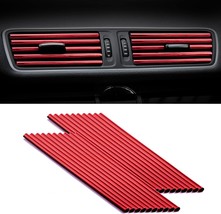 20 Pieces Car Air Conditioner Air Outlet Decorative Bendable DIY Universal for M - £11.20 GBP