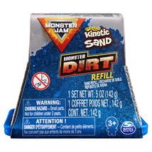 Monster Jam, Official Monster Dirt (Blue) 5oz Refill Container - 3 Pack - £18.21 GBP