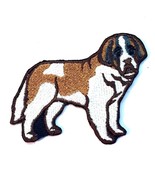 Saint Bernard Dog Patch Iron on No Name - $8.99 CAD