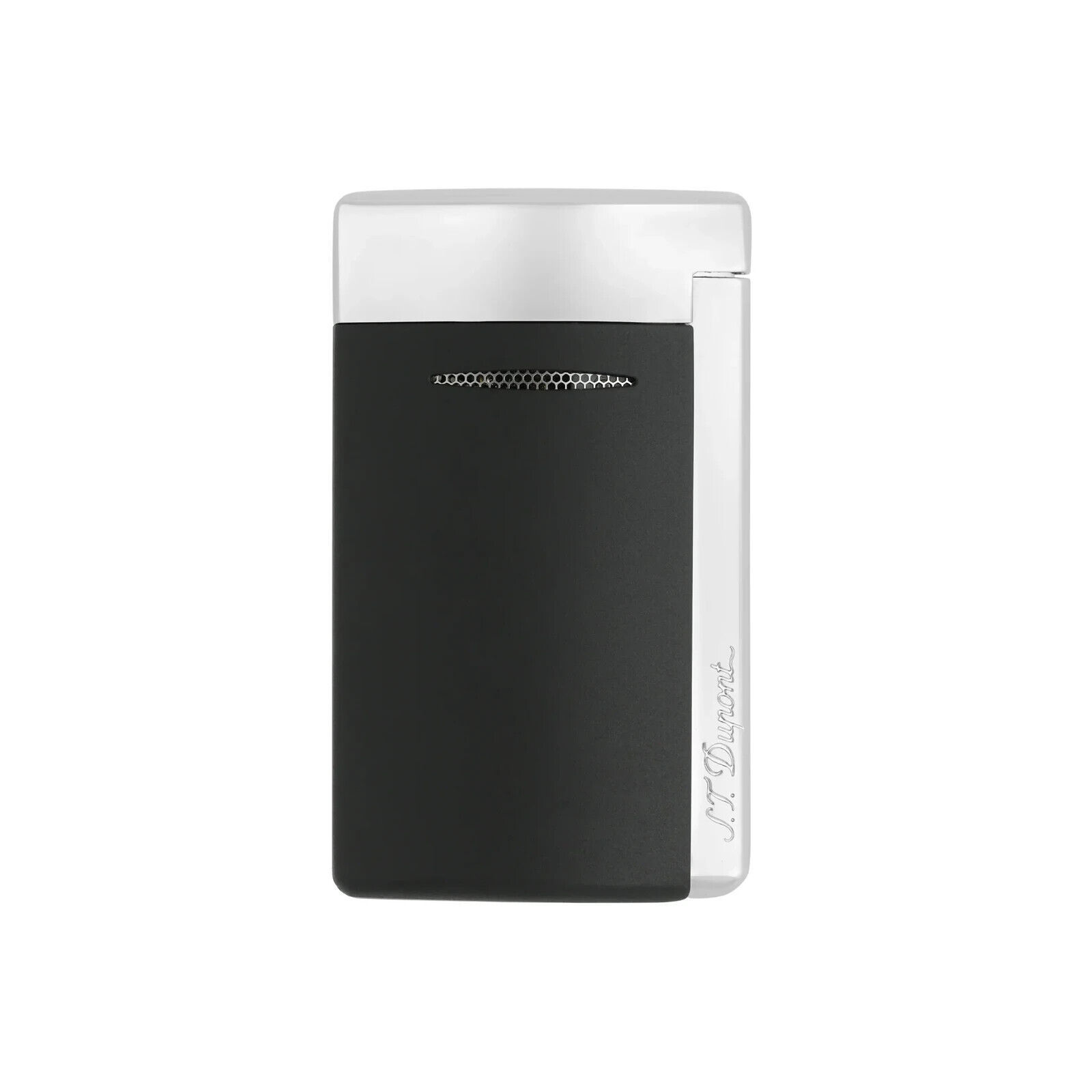 S.T. Dupont - Fun Size Minijet Lighter Chrome &amp; Black - 010815 - $146.95