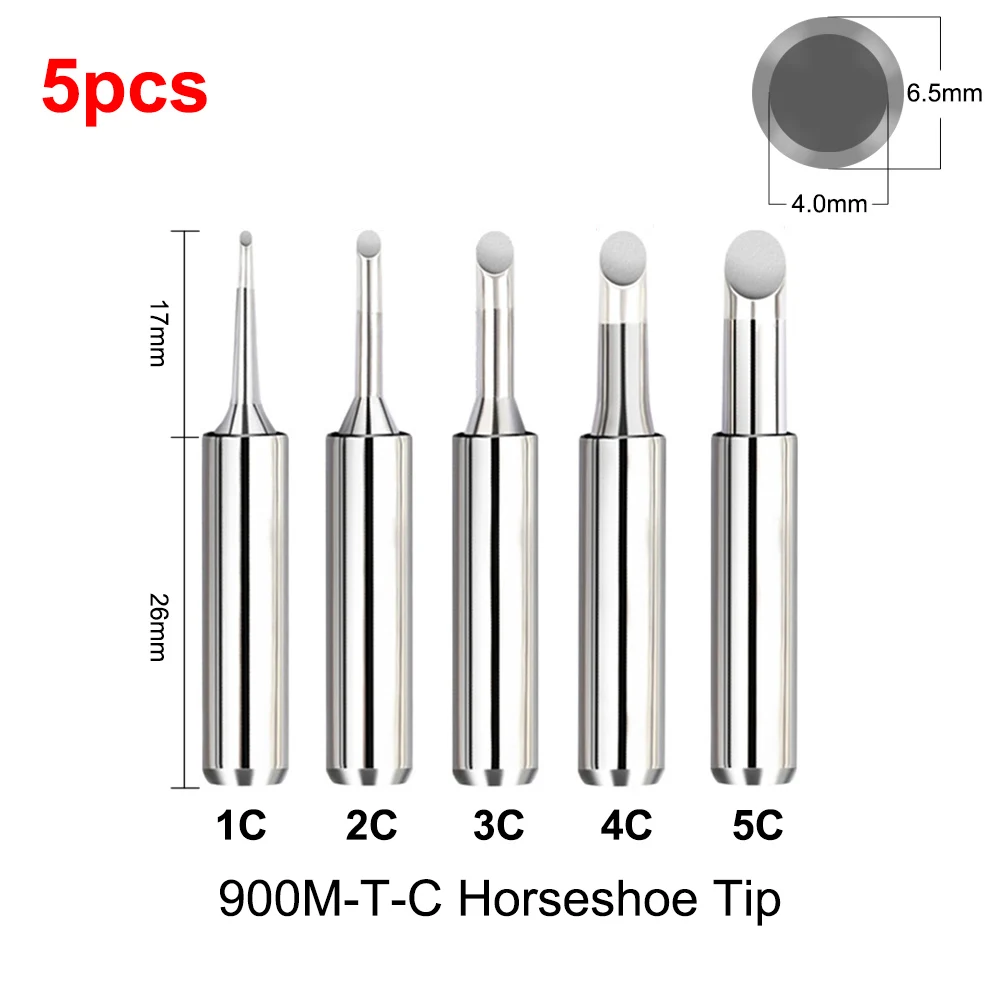 1/5PCS  900M-T  Series Pure Copper Soldering  Leader-Free Solder Envment... - $126.35