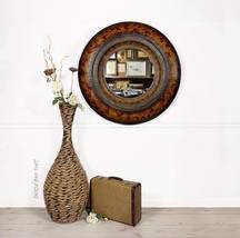 Vintage Gorgeous Large Round Mirror Bedroom Foyer Hallway - £347.71 GBP