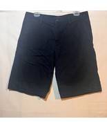 Marc Anthony Black Flex Chino Khaki Style 5 Pocket Shorts Size 32 Men A43 - $282.52 MXN
