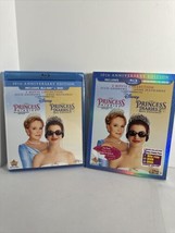 Princess Diaries 1 + 2 2-MOVIE Collection New Blu-ray + Dvd 10th Anniversary Ed - £16.12 GBP