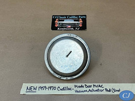 NEW 59-70 CADILLAC MODE DOOR HVAC EXTERNAL HEATER BOX VACUUM ACTUATOR PO... - $2,327.84 MXN
