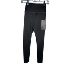 VIE ACTIVE WOMEN GRAY ROSIE FULL LENGTH HIGH WAIST TIGHT LEGGINGS SIZE X... - $15.15