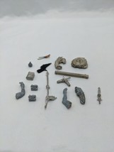 Lot Of (15) Sci-Fi Metal Miniature Weapons And Parts Bits And Pieces - $27.72