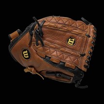 Wilson Baseball Glove A2445 Select 11&quot; Leather Adjustable Strap Soft Lining - $18.50