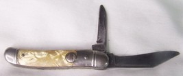 Vintage Imperial Crown Emblem Onion Grips Pocket Knife - £7.77 GBP