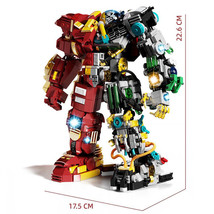 NEW 1023 PCS Super Robot Blocks Toys Hulked Building Bricks Heroed Mecha... - £42.57 GBP