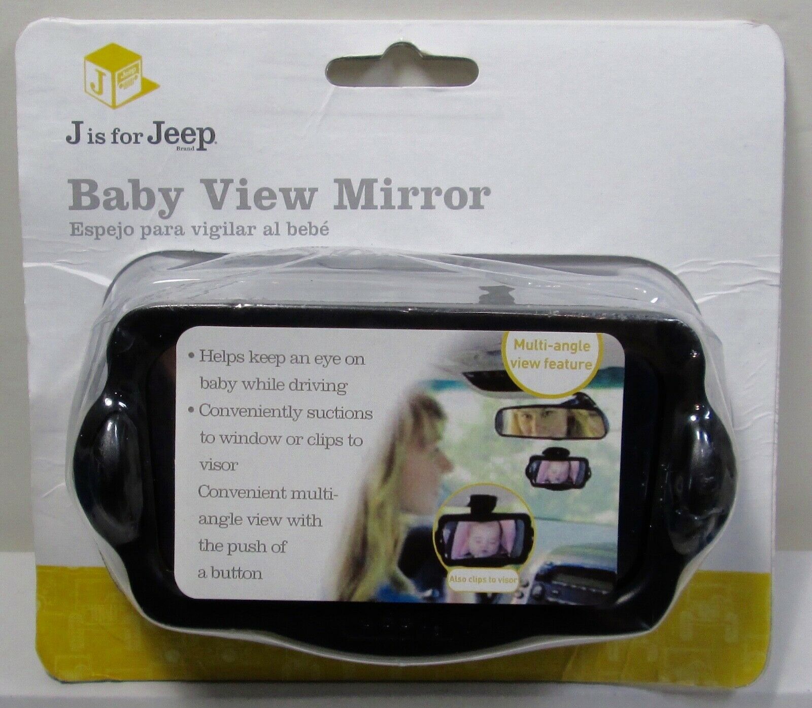 J is for Jeep Baby View Mirror Multi-Angle View Feature - $7.12