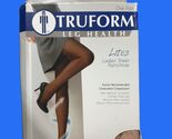 Truform Sheer Compression Pantyhose Tights Womens Queen Beige Mild 8-15 ... - $16.95