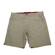 Wrangler Shorts Mens 42 Khaki Tan Casual Outdoors Pockets Chino Flat Fish - £14.04 GBP